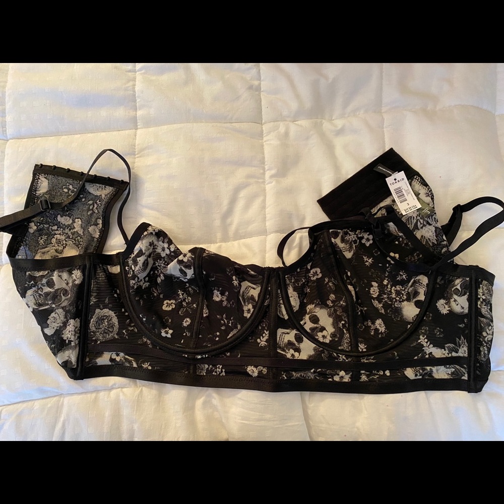 FINAL PRICE - Skull bra - underwire